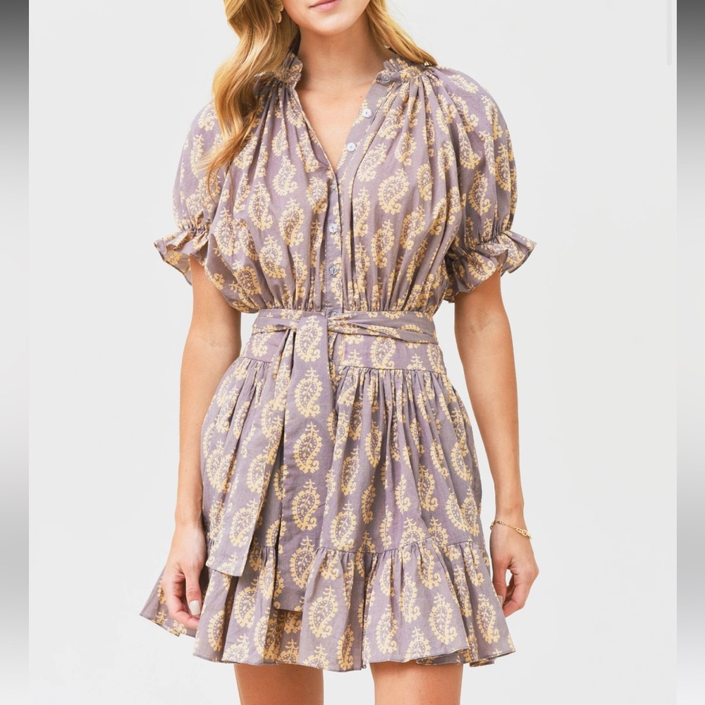 Charina Sarte spade mini dress